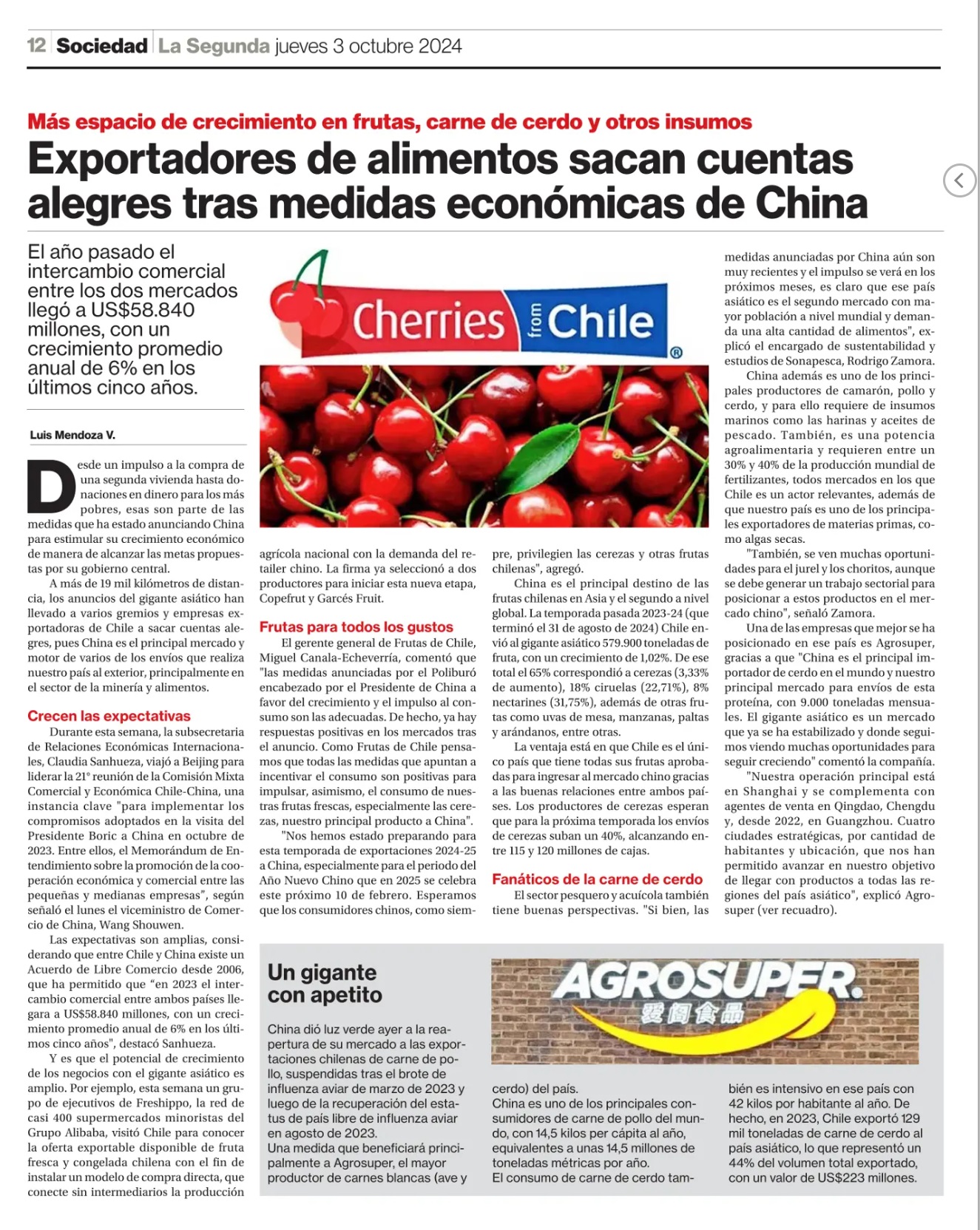 Exportadores De Alimentos Sacan Cuentas Alegres Tras Medidas De China