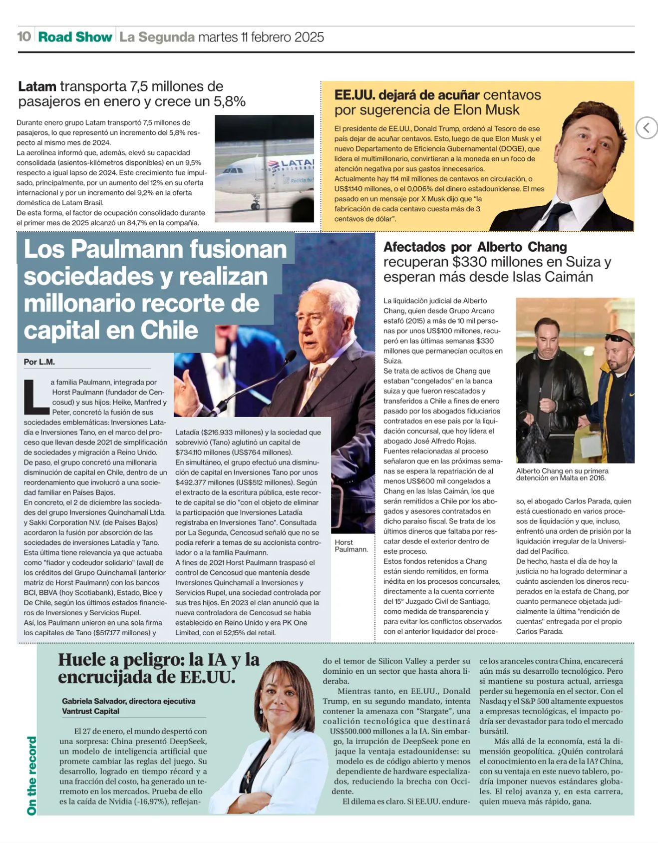 Los Paulmann fusionan sociedades y realizan millonario recorte de ...